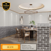 Wallpaper PVC Foam Ukuran 40*90cm (Bata Abu-Abu)