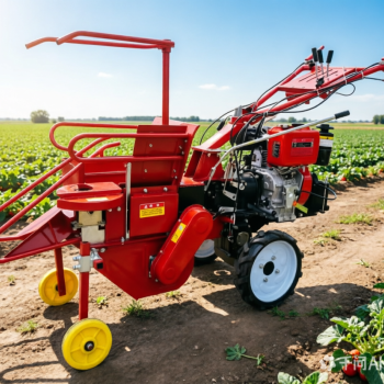 Mesin Panen Jagung Mini 1 Baris - Diesel 12HP,
