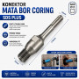 Konektor Mata Bor Beton 32mm & 63mm - Round