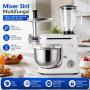 Mixer Duduk Multifungsi - Mesin Pengaduk Adonan Serbaguna