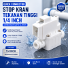 Quick Connector - Stop Kran Tekanan Tinggi 1/4