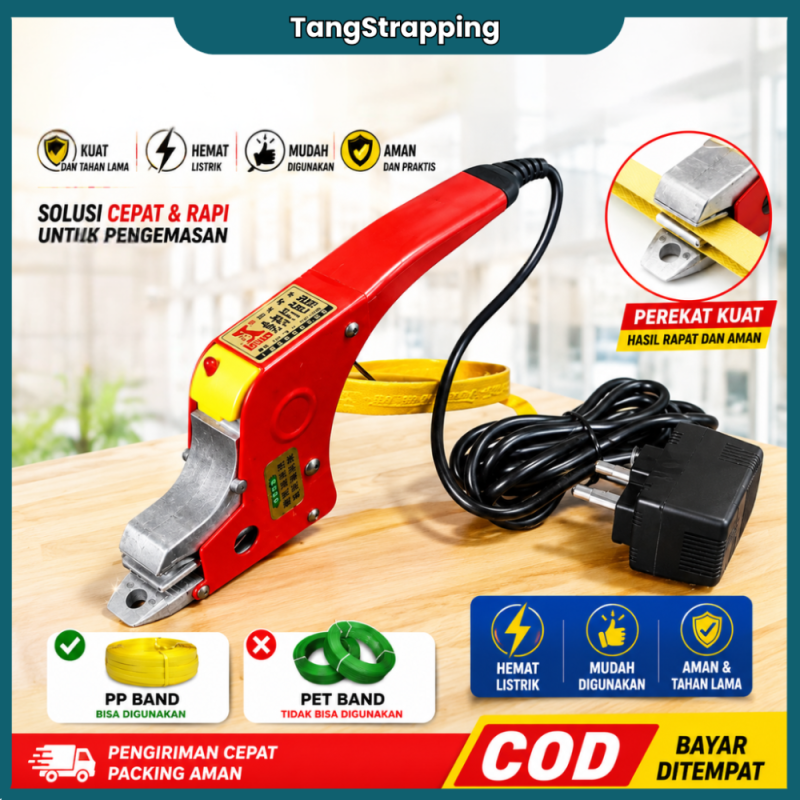 Alat Pemanas Tali Pengikat Kemasan/Palet - Strapping Band