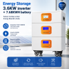 Penyimpanan Energi Inverter 3,6KW + Baterai 7,68KWH