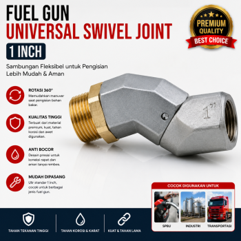 Sambungan Fuel Gun Putar (Swifel Join) Universal - 1 inci