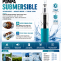 Mesin Pompa Submersible DC 12V - Solar Panel