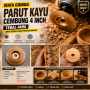 Mata Grinda Parut Kayu - Cembung) - 4 Inch (Imported)
