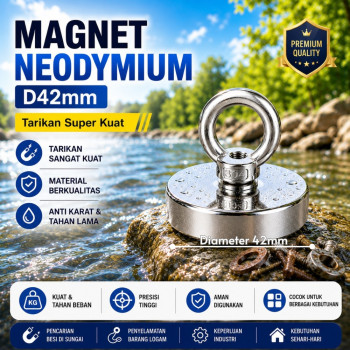 Magnet Neodymium - Diameter 42mm