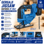 Gergaji Jigsaw Portable - Rechargeable DC 21V