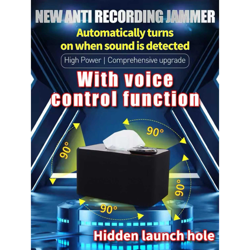 Anti Recording Jammer Max 6m (Tissue Box) Anti Recording Jammer Max 6m (Tissue Box)